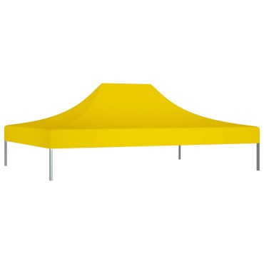 vidaXL Κάλυμμα Τέντας Εκδηλώσεων Κίτρινο 4,5 x 3 μ. 270 γρ/μ²