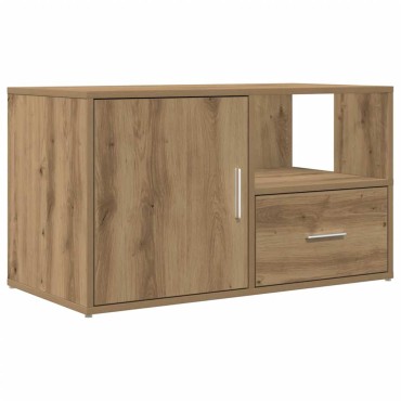 vidaXL Ντουλάπι Γωνιακό Αρτισιανή Δρυς 200x40x45cm από Επεξ. Ξύλο 1 τεμ.
