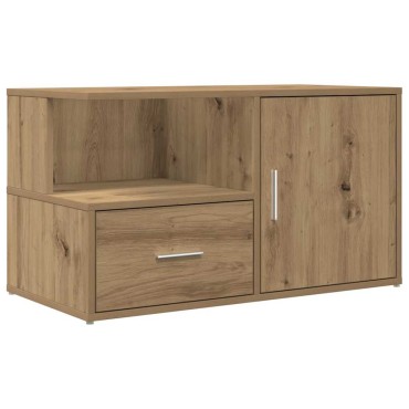 vidaXL Ντουλάπι Γωνιακό Αρτισιανή Δρυς 200x40x45cm από Επεξ. Ξύλο 1 τεμ.
