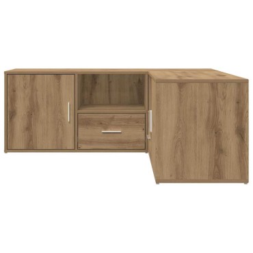 vidaXL Ντουλάπι Γωνιακό Αρτισιανή Δρυς 200x40x45cm από Επεξ. Ξύλο 1 τεμ.