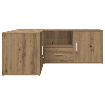 vidaXL Ντουλάπι Γωνιακό Αρτισιανή Δρυς 200x40x45cm από Επεξ. Ξύλο 1 τεμ.