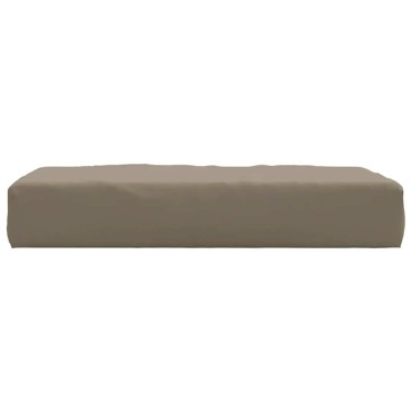 vidaXL Μαξιλάρια Παλέτας Taupe 60x60x9,5cm από Ύφασμα Oxford