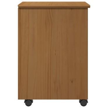 vidaXL Κινητό Ντουλάπι MOSS Μέλι Καφέ 34x39x56cm Στερεό πεύκο