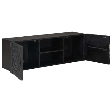 vidaXL Ντουλάπι TV Μαύρο 105x30x35 εκ 1 τεμ.