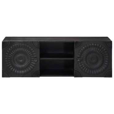 vidaXL Ντουλάπι TV Μαύρο 105x30x35 εκ 1 τεμ.