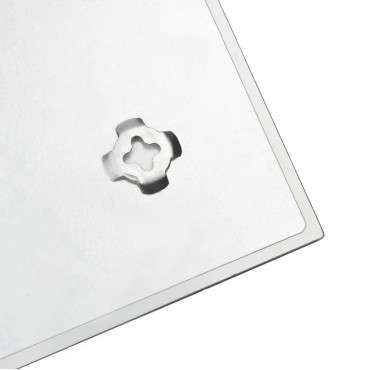 vidaXL Πίνακας Επιτοίχιος Μαγνητικός 50 x 50 εκ. Γυάλινος