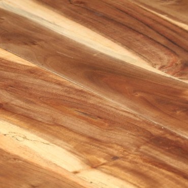 vidaXL Τραπεζαρία 200x100x75cm Μασίφ Ξύλο & Μελί Φινίρισμα 1 τεμ.