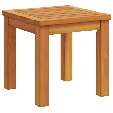vidaXL Τραπεζάκι Πλευράς Φυσικό Λάδι 35x35x34cm 1 τεμ.