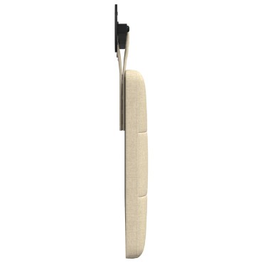 vidaXL Κεφαλάρι κρεβατιού κρεμαστό Ύφασμα 130x55x5cm 1 τεμ.