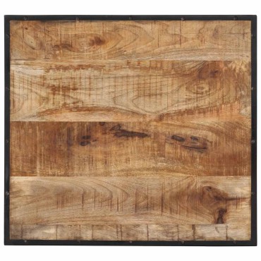 vidaXL Τραπέζι Μπαρ 60x55x107cm από Ακατέργαστο Μασίφ Ξύλο Μάνγκο