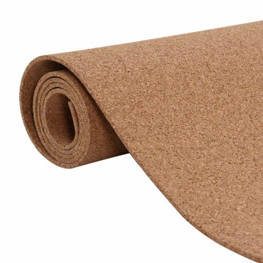 vidaXL Ρολό Φελλού Καφέ 100 x 200 x 0,5 cm Φελλός