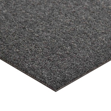 vidaXL Χαλί 20 τμχ. Ανθρακί 50x50cm 100% Πολυπροπυλένιο