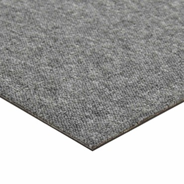 vidaXL Χαλί 20 τμχ. Γκρι 50x50cm 100% Πολυπροπυλένιο