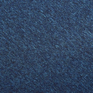vidaXL Χαλί 20 τμχ. Σκούρο Μπλε 50x50cm 100% Πολυπροπυλένιο