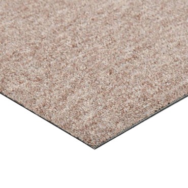 vidaXL Χαλί 20 τμχ. Μπεζ 50x50cm 100% Πολυπροπυλένιο