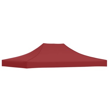 vidaXL Κάλυμμα Τέντας Εκδηλώσεων Μπορντό 4,5 x 3 μ. 270 γρ/μ²