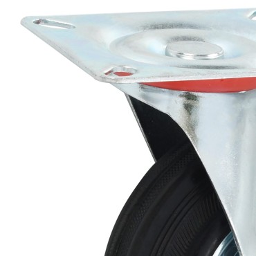 vidaXL Ρόδες Περιστρεφόμενες 4 τεμ. 125 χιλ.