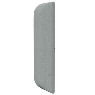 vidaXL Αυτί Κεφαλής με κεφαλάρι Γκρι 40,5 x 40,5 x 4 εκ ύφασμα