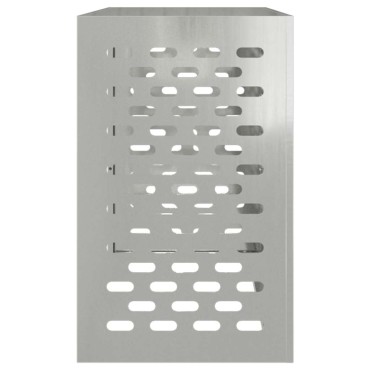 vidaXL Κάλυμμα κλιματιστικού Ασημί 110 x 50 x 80 cm