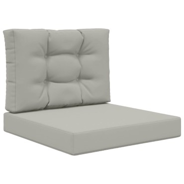 vidaXL Μαξιλάρι Καναπέ Εξωτερικού Χώρου Πολυεστέρας Γκρι 60x60cm