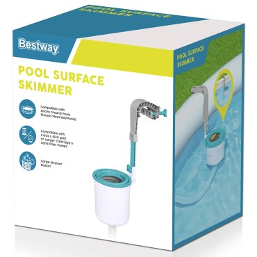 Bestway Κρεμαστό Φίλτρο Πισίνας (Skimmer) Flowclear 58233