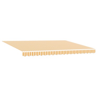 vidaXL Χειροκίνητο πλαίσιο τέντας με LED 4 x 3 μ