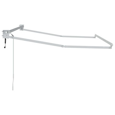 vidaXL Electric Awning Frame 3,5 x 2 m Λευκό