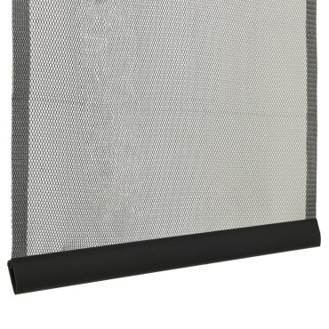 vidaXL Σήτα Πόρτας Κουρτίνα 5 Τεμαχίων Μαύρη 120 x 240 εκ.
