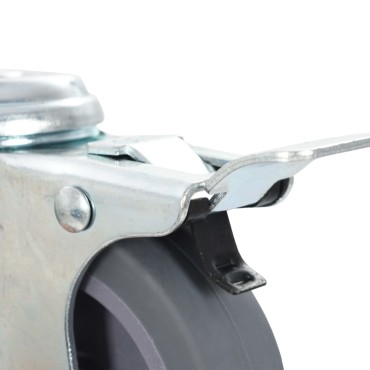vidaXL Ρόδες Περιστρεφόμενες Βιδωτές 8 τεμ. 75 χιλ.