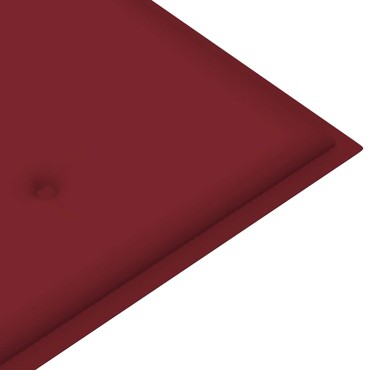 vidaXL Παγκάκι Κήπου από Μπαμπού με Μαξιλάρι 120x55x90cm 1 τεμ.