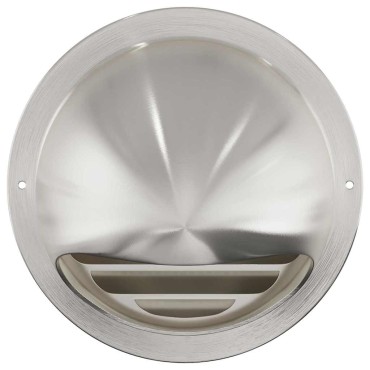 vidaXL Καπάκια Αερισμού 8 τεμ. Ασημί 150 mm Ανοξείδωτο Ατσάλι