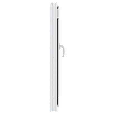 vidaXL Παράθυρο Κάτω Στρώματος RISOR 60 x 100 cm PVC και Γυαλί Λευκό
