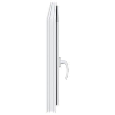 vidaXL Παράθυρο Κάτω Στρώματος RISOR 120 x 60 cm PVC και Γυαλί