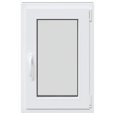 vidaXL Παράθυρο Κάτω Στρώματος RISOR 50 x 75 cm PVC και Γυαλί Ανθρακί