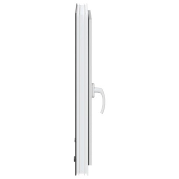 vidaXL Παράθυρο Κάτω Στρώματος RISOR 50 x 75 cm PVC και Γυαλί Ανθρακί