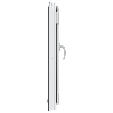 vidaXL Παράθυρο Κάτω Στρώματος RISOR 50 x 75 cm PVC και Γυαλί Ανθρακί