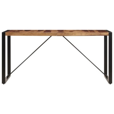 vidaXL Τραπεζαρία 140x70x75cm από Μασίφ Ξύλο Ακακίας 1 τεμ.