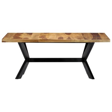 vidaXL Τραπεζαρία 180x90x75cm από Μασίφ Ξύλο Ακακίας 1 τεμ.