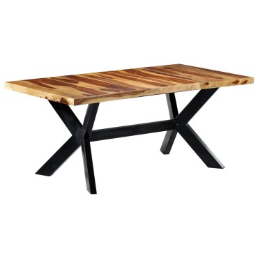 vidaXL Τραπεζαρία 180x90x75cm από Μασίφ Ξύλο Ακακίας 1 τεμ.