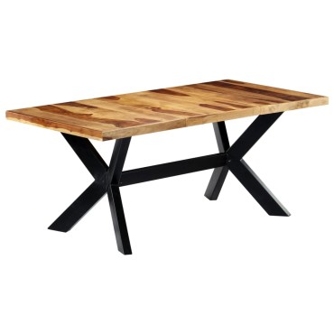 vidaXL Τραπεζαρία 180x90x75cm από Μασίφ Ξύλο Ακακίας 1 τεμ.