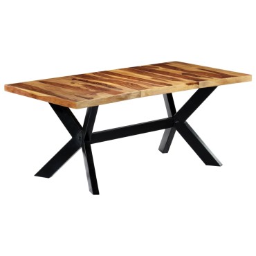 vidaXL Τραπεζαρία 180x90x75cm από Μασίφ Ξύλο Ακακίας 1 τεμ.