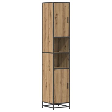 vidaXL Σετ Επίπλων Μπάνιου Artisan Oak 35x37,5x188,5 εκατοστά 35x37,5x188,5cm