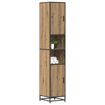 vidaXL Σετ Επίπλων Μπάνιου Artisan Oak 35x37,5x188,5 εκατοστά 35x37,5x188,5cm