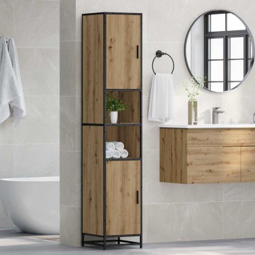 vidaXL Σετ Επίπλων Μπάνιου Artisan Oak 35x37,5x188,5 εκατοστά 35x37,5x188,5cm