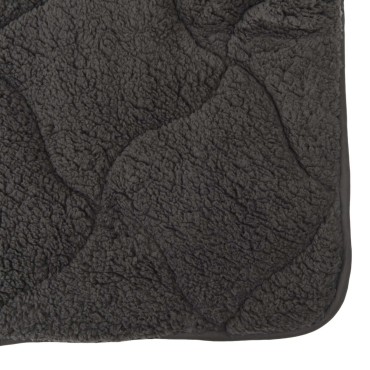 vidaXL Καλοκαιρινό Παπλωματοθήκη 140 x 220 cm Καλοκαίρι Ανθρακί