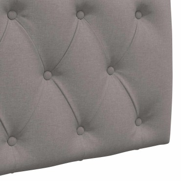 vidaXL Κεφαλάρι κρεβατιού κρεμαστό Taupe Ύφασμα 210x55x7cm 1 τεμ.