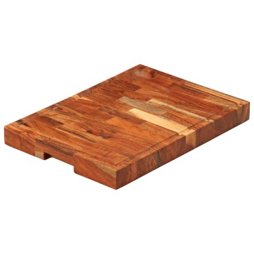 vidaXL Επιφάνεια Κοπής 42x30x4 εκ. από Μασίφ Ξύλο Ακακίας