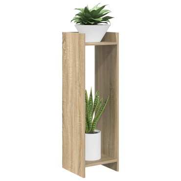 vidaXL Βάση φυτών Δρύς Sonoma 30 x 30 x 100 εκ