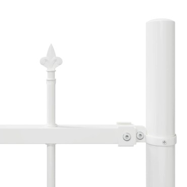 vidaXL Φράχτης Κήπου WOERDEN 6 τμχ. 170x165cm Λευκό