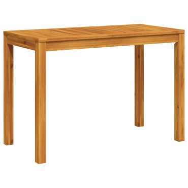 vidaXL Τραπεζαρία Κήπου 110x55x75cm Μασίφ Ξύλο Ακακίας 1 τεμ.